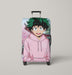 anti social-social club midoriya izuku Luggage Covers | Suitcase