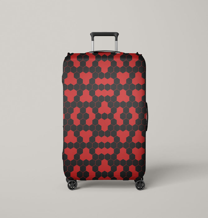 arena of evangelion hexagon Luggage Cover | suitcase