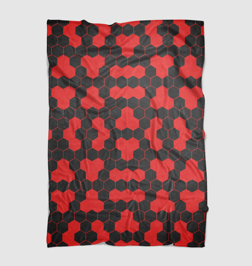 arena of evangelion hexagon Ultra soft fleece blanket