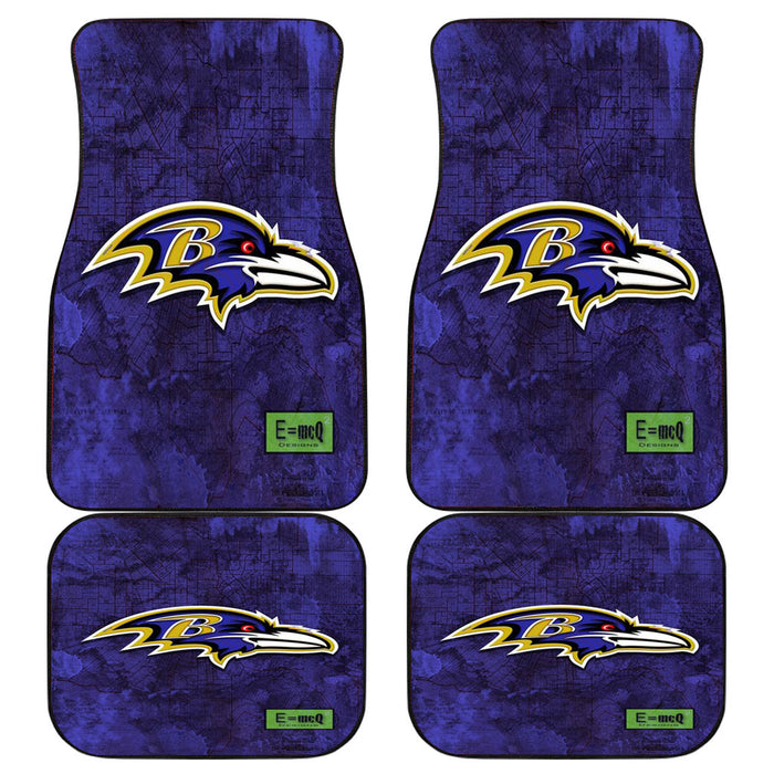 baltimore ravens wallpaper Car floor mats Universal fit