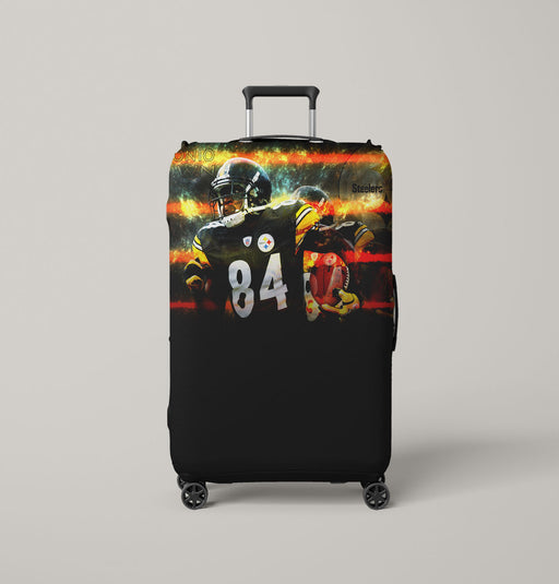 antonio bown steelers player nfl Luggage Covers | Suitcase