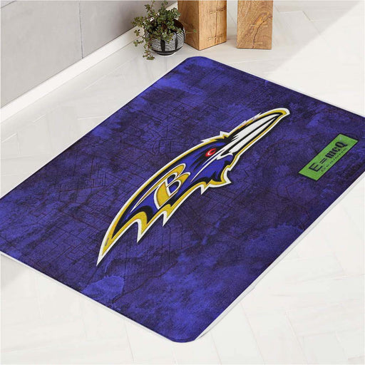 baltimore ravens wallpaper bath rugs