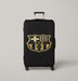 barcelona fb gold Luggage Cover | suitcase