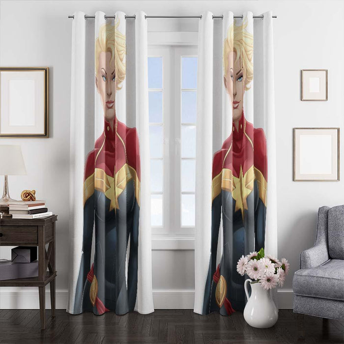 another captain marvel window curtains