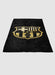 Barcelona fb gold soft fleece blanket