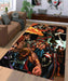 another side old marvel Living room carpet rugs