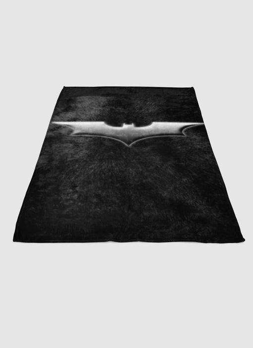 batman metal soft fleece blanket