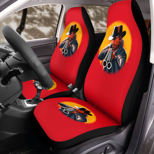 art arthur morgan red Car Seat Covers