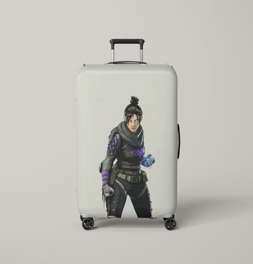 apex legends girl wraith Luggage Covers | Suitcase