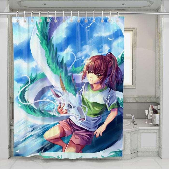 another style spirited away shower curtains