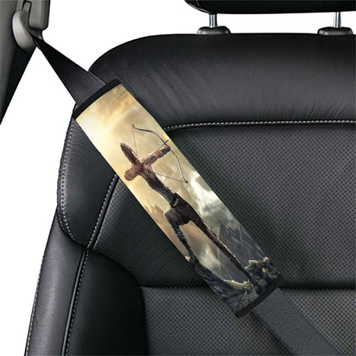 archer lara croft tomb raider Car seat belt cover - Grovycase