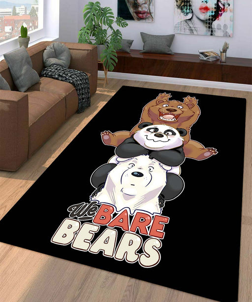 another style we bare bears Living room carpet rugs