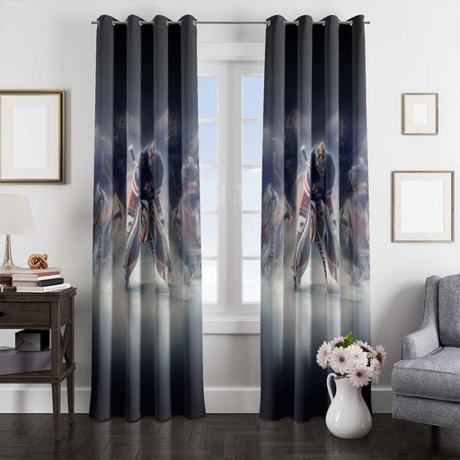 arena of hockey nhl window Curtain