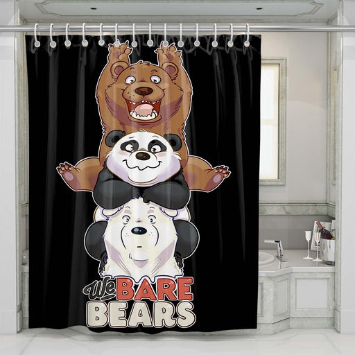 another style we bare bears shower curtains