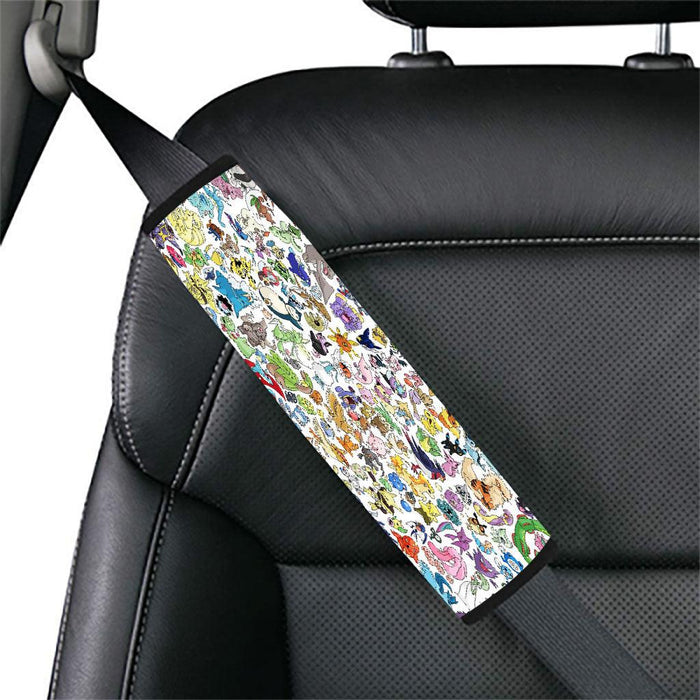 assemble species pokemon Car seat belt cover