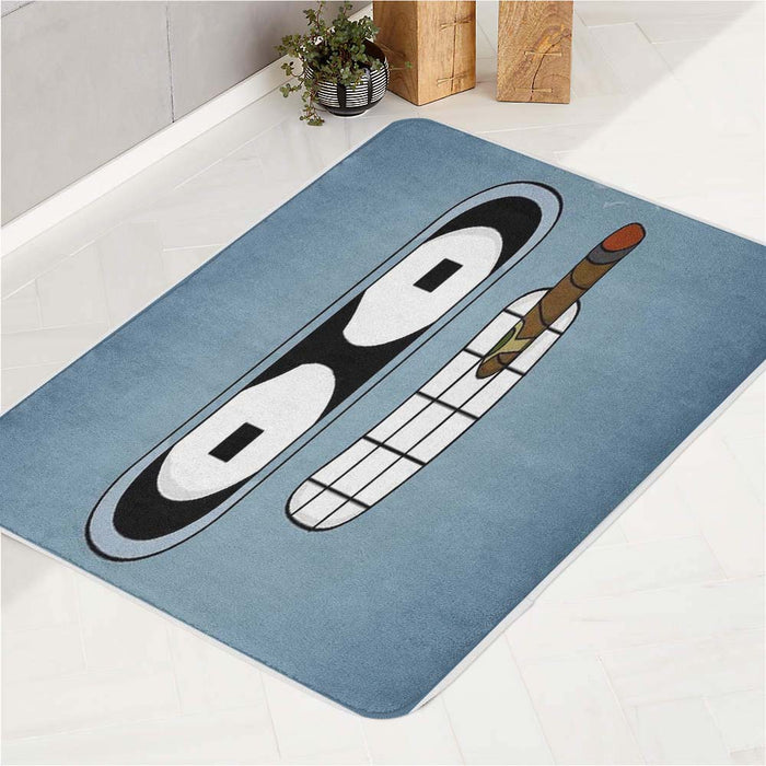 Bender Robot bath rugs