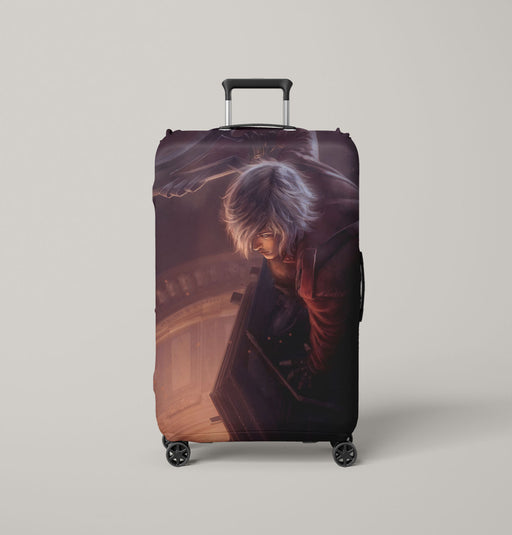 art dante devil may cry paint Luggage Covers | Suitcase