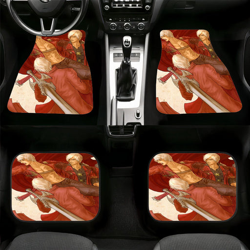 art devil may cry character Car floor mats Universal fit