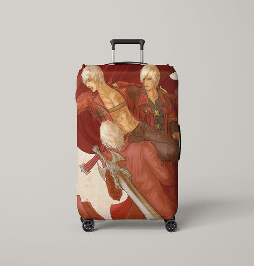 art devil may cry character Luggage Covers | Suitcase