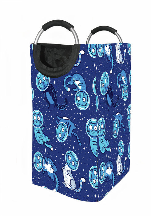 astronout space is a cat Laundry Hamper | Laundry Basket