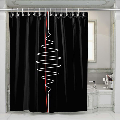 arctic monkeys icon shower curtains