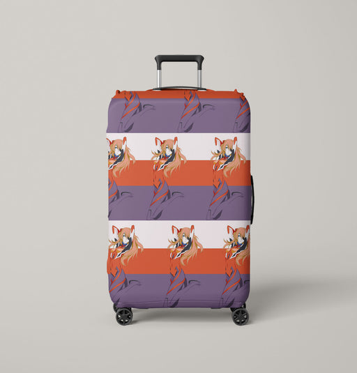 asuka langley neon genesis evangelion Luggage Cover | suitcase