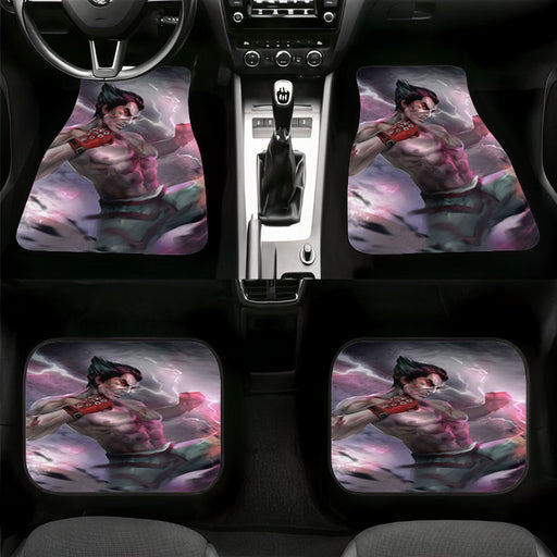 art of devil kazuya tekken Car floor mats Universal fit