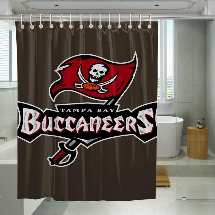 army of pirates buccaneers nfl shower curtains