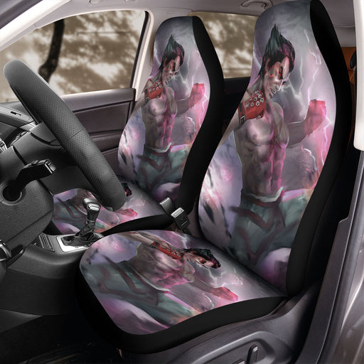 art of devil kazuya tekken Car Seat Covers