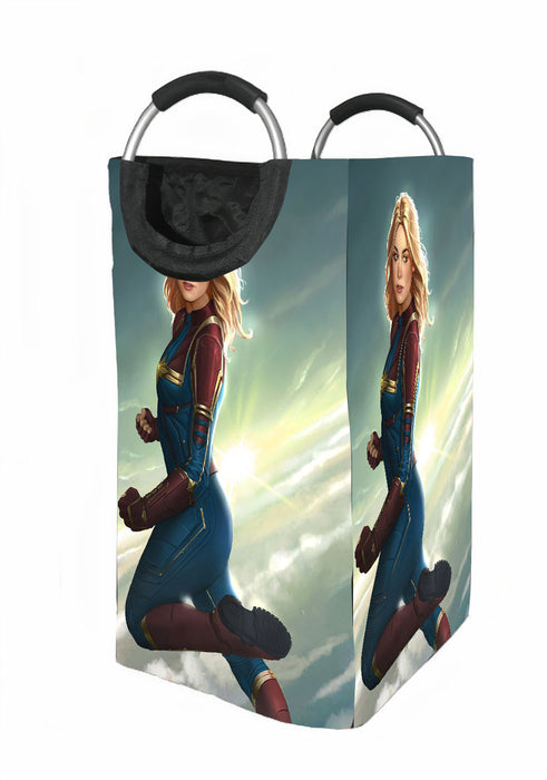 armor of captain marvel Laundry Hamper | Laundry Basket