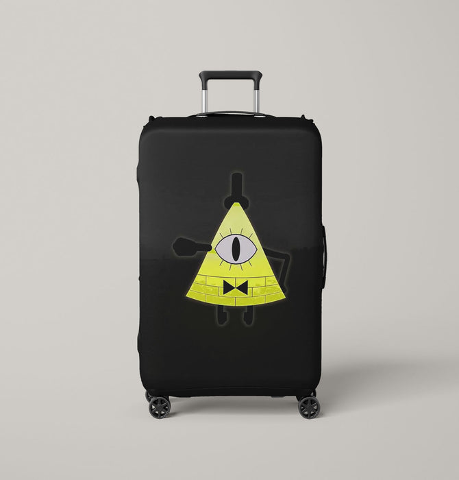 bill cipher 360 Luggage Cover | suitcase