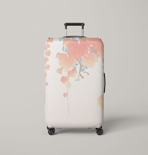 autumn leaf theme pastel Luggage Cover | suitcase