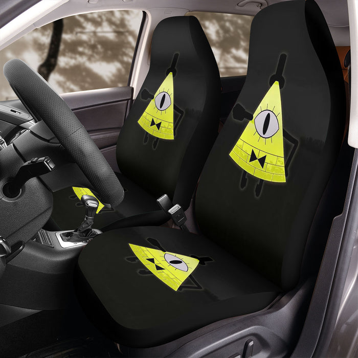 bill cipher 360 Car Seat Covers