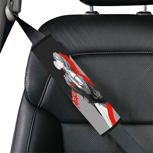 asuka style streetwear from evengelion copy Car seat belt cover - Grovycase