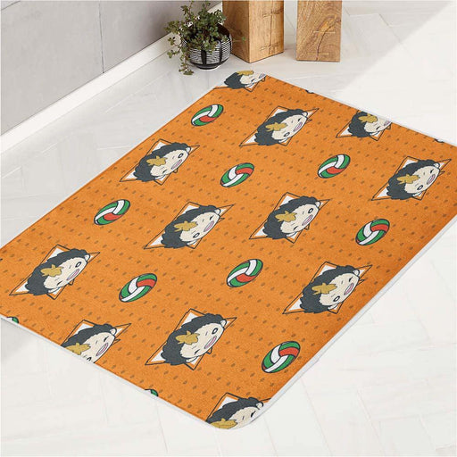 avatar of nishinoya karasuno bath rugs