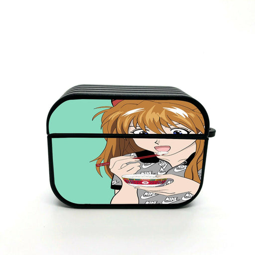 asuka with hypebeast stuff like nike and supreme airpod case