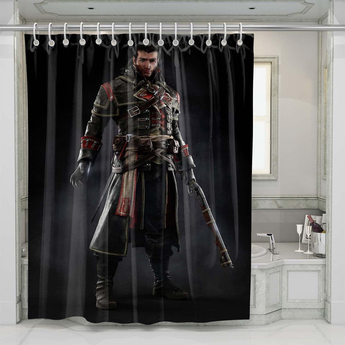 assasins creed rogue shower curtains