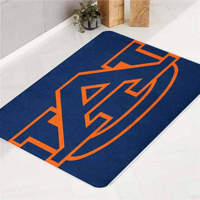 atheletic auburn university football team bath rugs