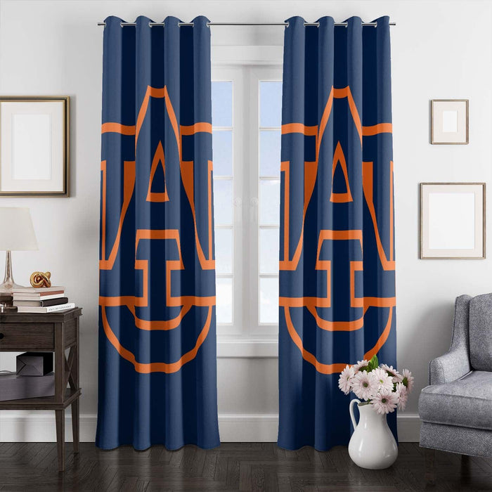 atheletic auburn university football team window Curtain