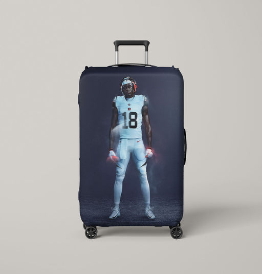 athlete of cincinnati bengals nfl Luggage Covers | Suitcase