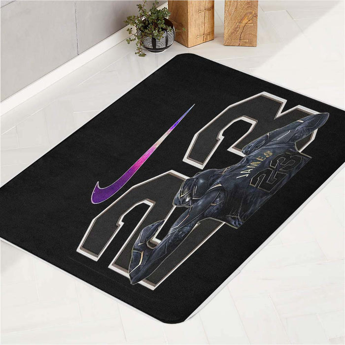 Black Panther Lebron James Galaxy bath rugs