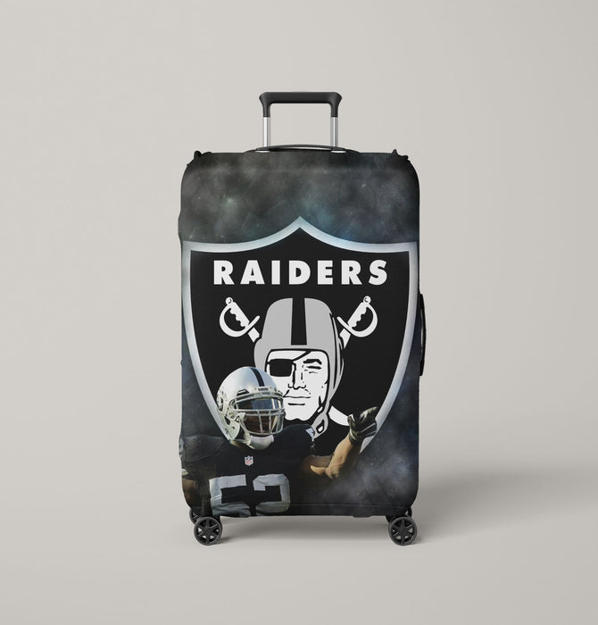 atmosphere of oakland raider match Luggage Covers | Suitcase