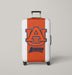 auburn football team orange Luggage Covers | Suitcase