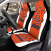 auburn football team orange Car Seat Covers