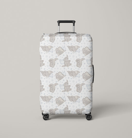 baby dumbo with expressions Luggage Cover | suitcase