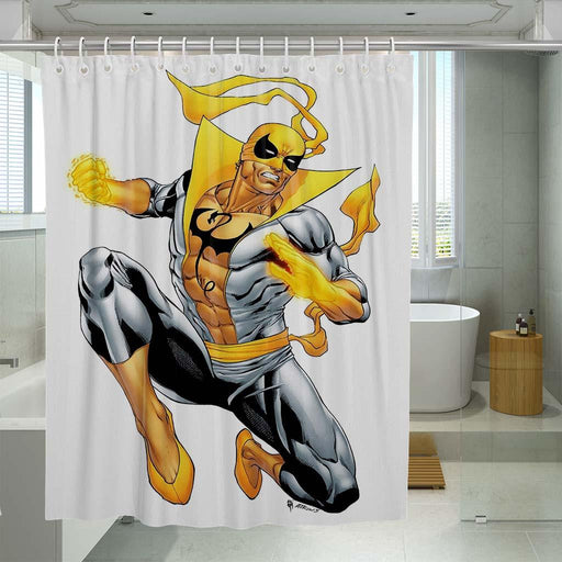 avenger time adventure time shower curtains