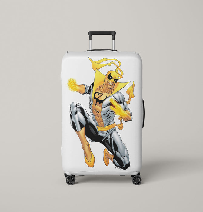 attack from iron fist marvel Luggage Covers | Suitcase