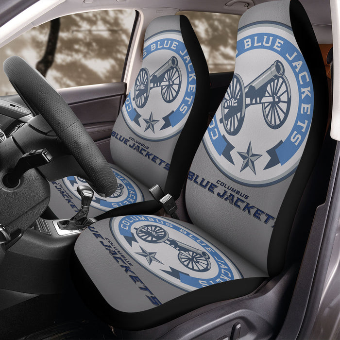 Blue Jackets Car Seat Covers