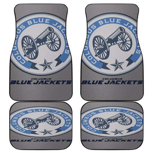 Blue Jackets Car floor mats Universal fit