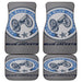 Blue Jackets Car floor mats Universal fit